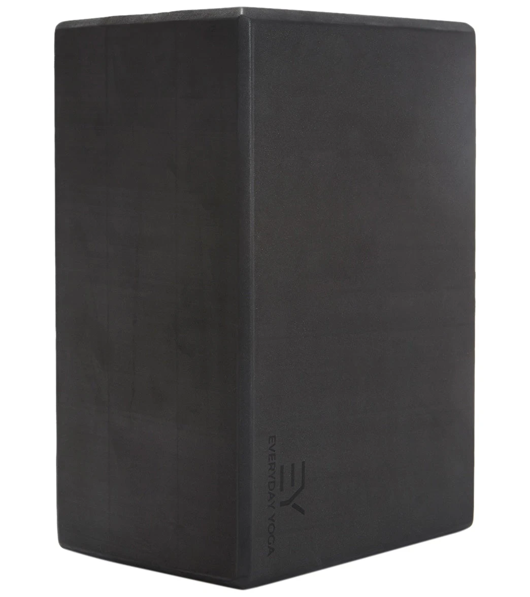 Everyday Yoga Foam Super Block Black 1 Everyday Yoga Foam Super Block Black