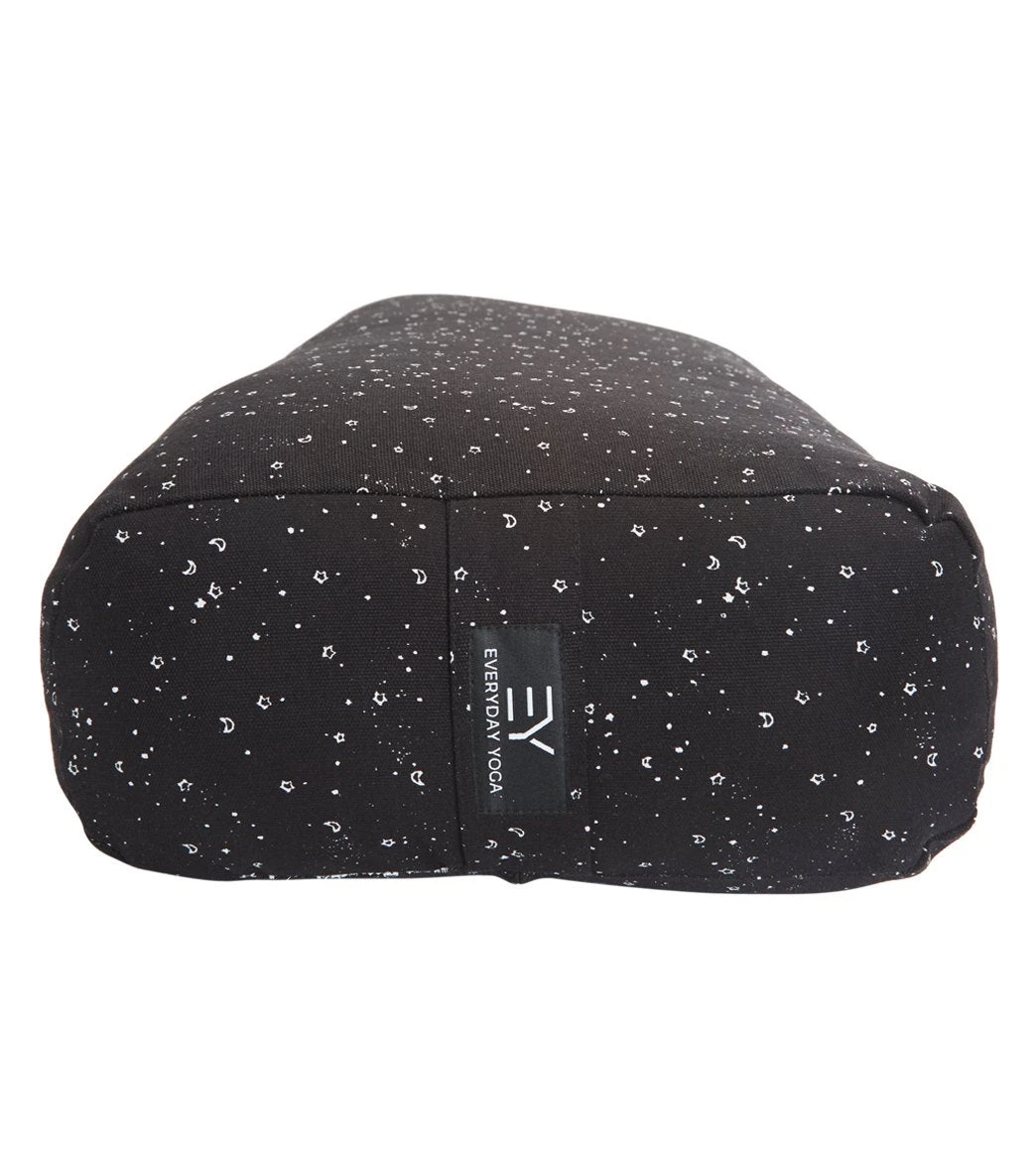 Everyday Yoga High Impact Stardust Cotton Rectangular Yoga Bolster Black Stardust 1 Everyday Yoga High Impact Stardust Cotton Rectangular Yoga Bolster Black Stardust