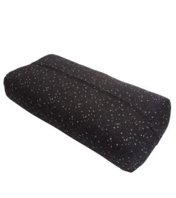 Everyday Yoga High Impact Stardust Cotton Rectangular Yoga Bolster -EVERYDAY YOGA Sales 1740398919715 blackstardust 3a