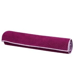 Gaiam Mulberry Microfiber Yoga Mat Towel Mulberry