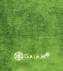 Gaiam Grippy Yoga Mat Towel Apple Green -EVERYDAY YOGA Sales 1740710019107 applegreen 5a