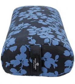 Hugger Mugger Standard Printed Yoga Bolster Midnight Vine