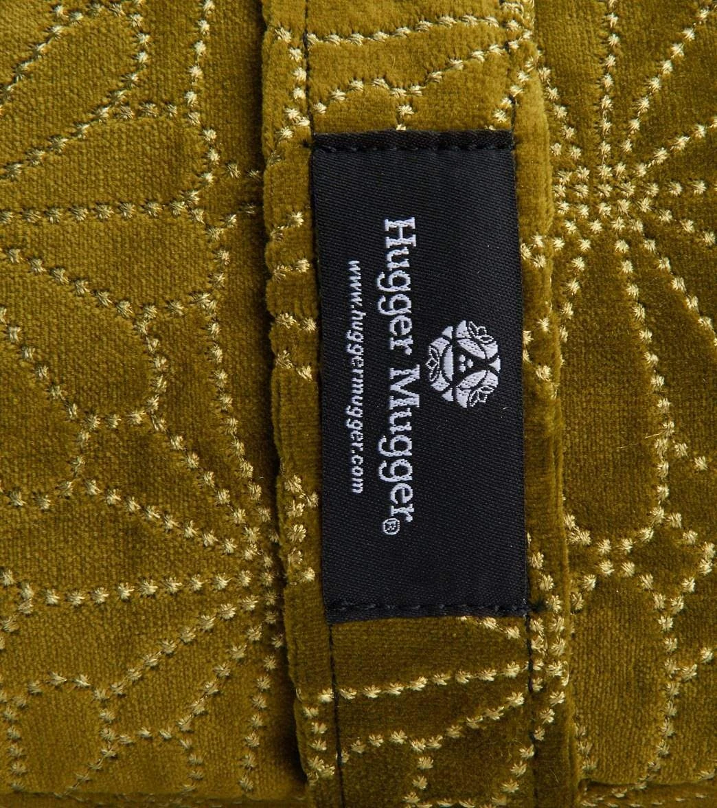 Hugger Mugger Standard Printed Yoga Bolster Retro Olive 3 Hugger Mugger Standard Printed Yoga Bolster Retro Olive - Image 3