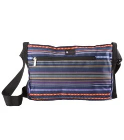 Aurorae Yoga Mat Sling/Carrier Navy Multi Stripe