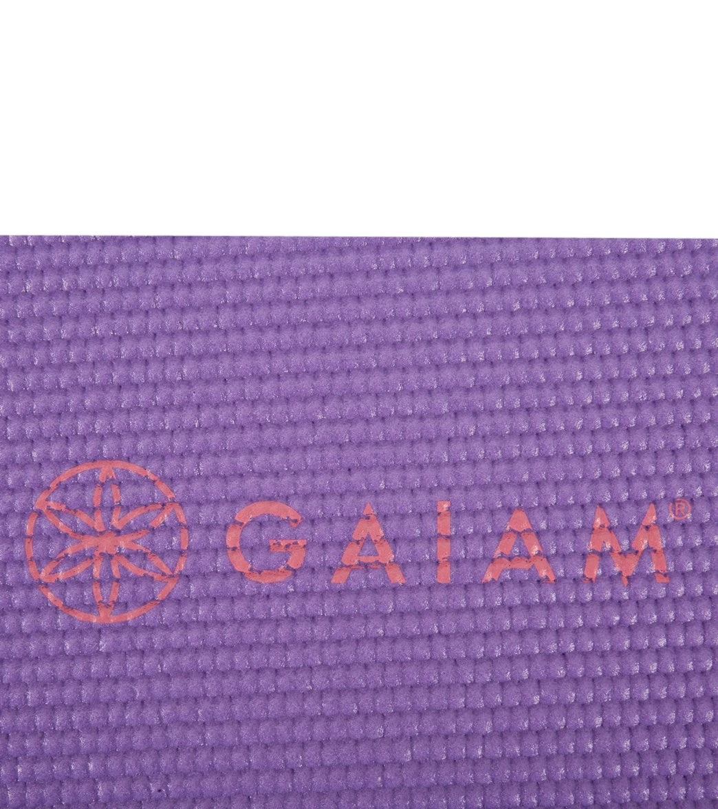 Gaiam Reversible Dandelion Roar Printed Yoga Mat 68" 6mm Extra Thick 6 Gaiam Reversible Dandelion Roar Printed Yoga Mat 68" 6mm Extra Thick - Image 6