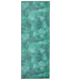 Manduka EQua Yoga Mat Towel Camo Green Tie Dye -EVERYDAY YOGA Sales 1847675519011 camogreentiedye