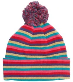 Spiritual Gangster Loved Pom Pom Beanie Striped