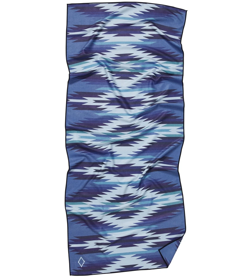 Nomadix Unita Yoga Mat Towel Blue 1 Nomadix Unita Yoga Mat Towel Blue