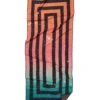 Nomadix Cosmos Yoga Mat Towel -EVERYDAY YOGA Sales 4343661494315 pinkgreen 1a