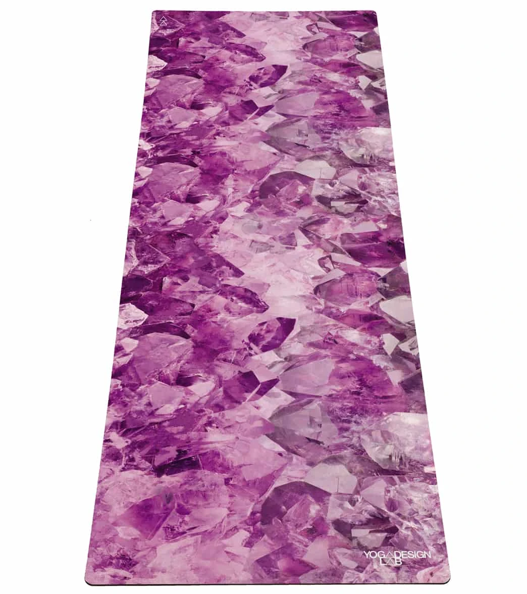 Yoga Design Lab Quartz Yoga Mat Towel Combo 70" 3.5mm Quartz 2 Yoga Design Lab Quartz Yoga Mat Towel Combo 70" 3.5mm Quartz - Image 2