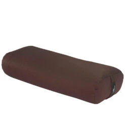 Hugger Mugger Standard Solid Yoga Bolster Mocha