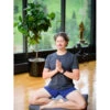 Hugger Mugger Zabuton Yoga Meditation Cushion Rain -EVERYDAY YOGA Sales 4390137659435 rain 2a