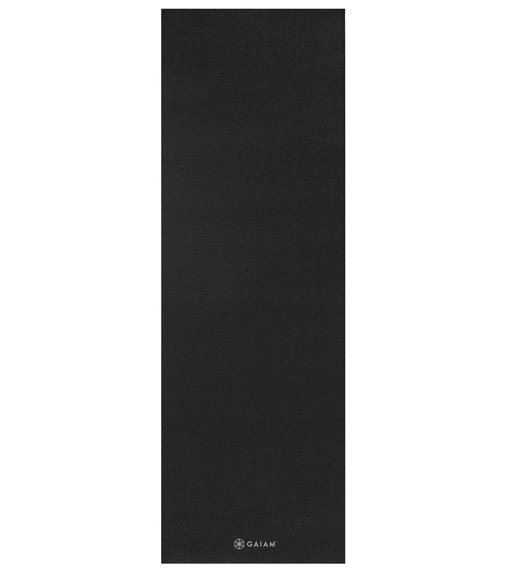 Gaiam Yoga Mat 68" 5mm Black 1 Gaiam Yoga Mat 68" 5mm Black