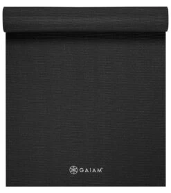Gaiam Yoga Mat 68" 5mm Black 5 Gaiam Yoga Mat 68" 5mm Black -EVERYDAY YOGA Sales 4413680353323 black 3a