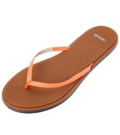 Sanuk Women's Yoga Aurora Flip Flop Hot Coral -EVERYDAY YOGA Sales 4429070499883 hotcoral