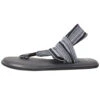 Sanuk Women's Yoga Sling 2 Sandal Black/White -EVERYDAY YOGA Sales 4429071351851 blackwhite 2a