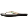 Sanuk Women's Yoga Joy Metallic Flip Flop Champagne -EVERYDAY YOGA Sales 4429073186859 champagne 2a 1
