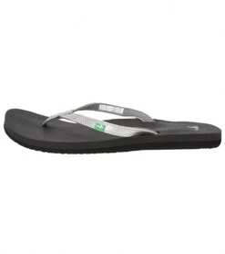Sanuk Women's Yoga Joy Metallic Flip Flop -EVERYDAY YOGA Sales 4429073317931 silver 3a