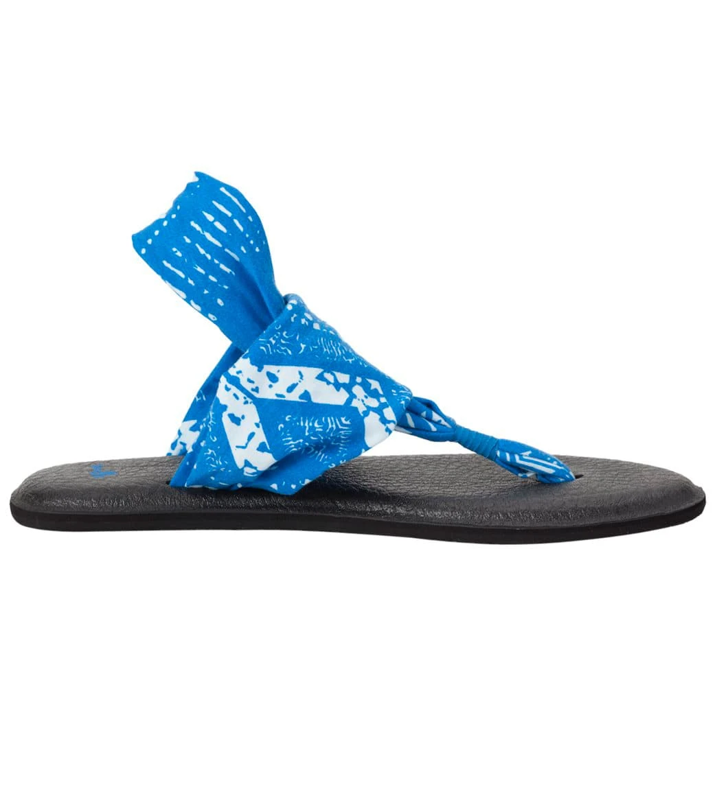 Sanuk Yoga Sling 2 Prints Sandal Bright Blue Tribal 2 Sanuk Yoga Sling 2 Prints Sandal Bright Blue Tribal - Image 2