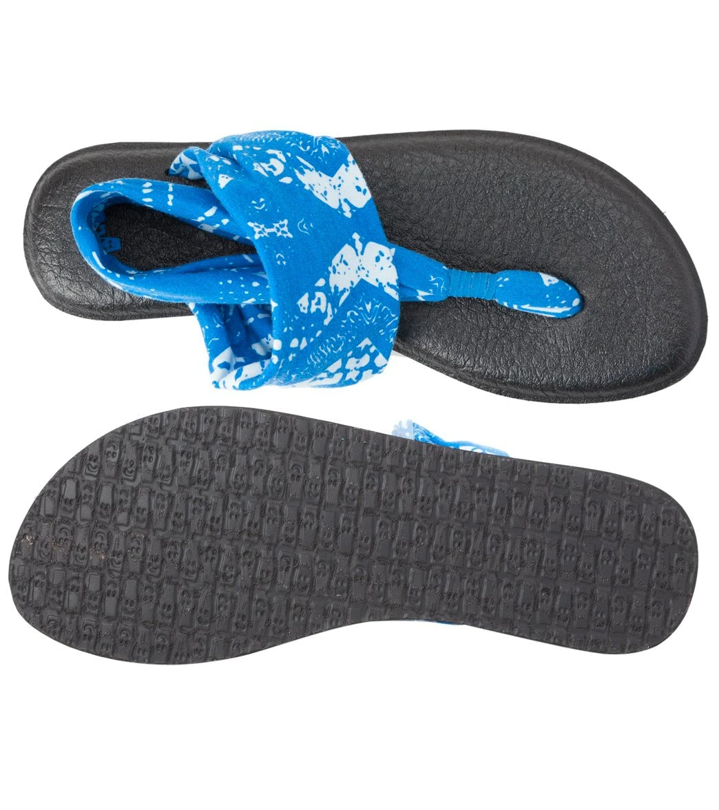 Sanuk Yoga Sling 2 Prints Sandal Bright Blue Tribal 3 Sanuk Yoga Sling 2 Prints Sandal Bright Blue Tribal - Image 3