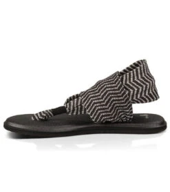 Sanuk Yoga Sling 2 Prints Sandal -EVERYDAY YOGA Sales 4429073842219 blacknaturalcongo 3a