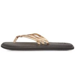 Sanuk Women's Yoga Salty Metallic Sandal Copper