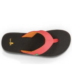 Sanuk Women's Yoga Mat Flip Flop Watermelon -EVERYDAY YOGA Sales 4429076529195 watermelon 5a