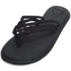 Sanuk Women's Yoga Salty Sandal -EVERYDAY YOGA Sales 4429078364203 black 1a