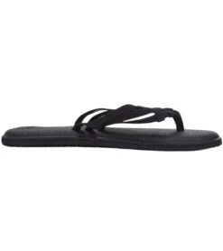 Sanuk Women's Yoga Salty Sandal Black 5 Sanuk Women's Yoga Salty Sandal Black -EVERYDAY YOGA Sales 4429078364203 black 3a 1