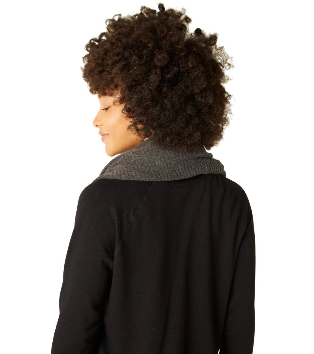 Beyond Yoga Waffle Knit Long Infinity Scarf 3 Beyond Yoga Waffle Knit Long Infinity Scarf - Image 3