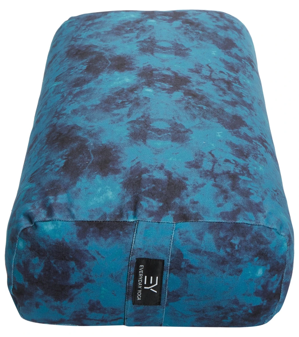 Everyday Yoga High Impact Tie Dye Cotton Rectangular Yoga Bolster Tie Dye 2 Everyday Yoga High Impact Tie Dye Cotton Rectangular Yoga Bolster Tie Dye - Image 2