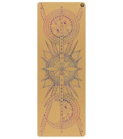 Yoloha Travel Artist Cork Yoga Mat 72" -EVERYDAY YOGA Sales 4839054639147 encompass 1a