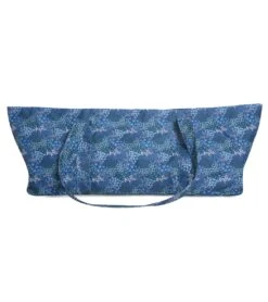 Aurorae Bags Yoga Mat Tote Blue Floral