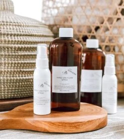 RXLA Hand Sanitizer Refill Bottle & Mini Spray