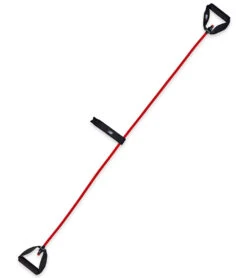 Gaiam New Balance Resistance Cord, Medium Red -EVERYDAY YOGA Sales 6550029336619 red 3a