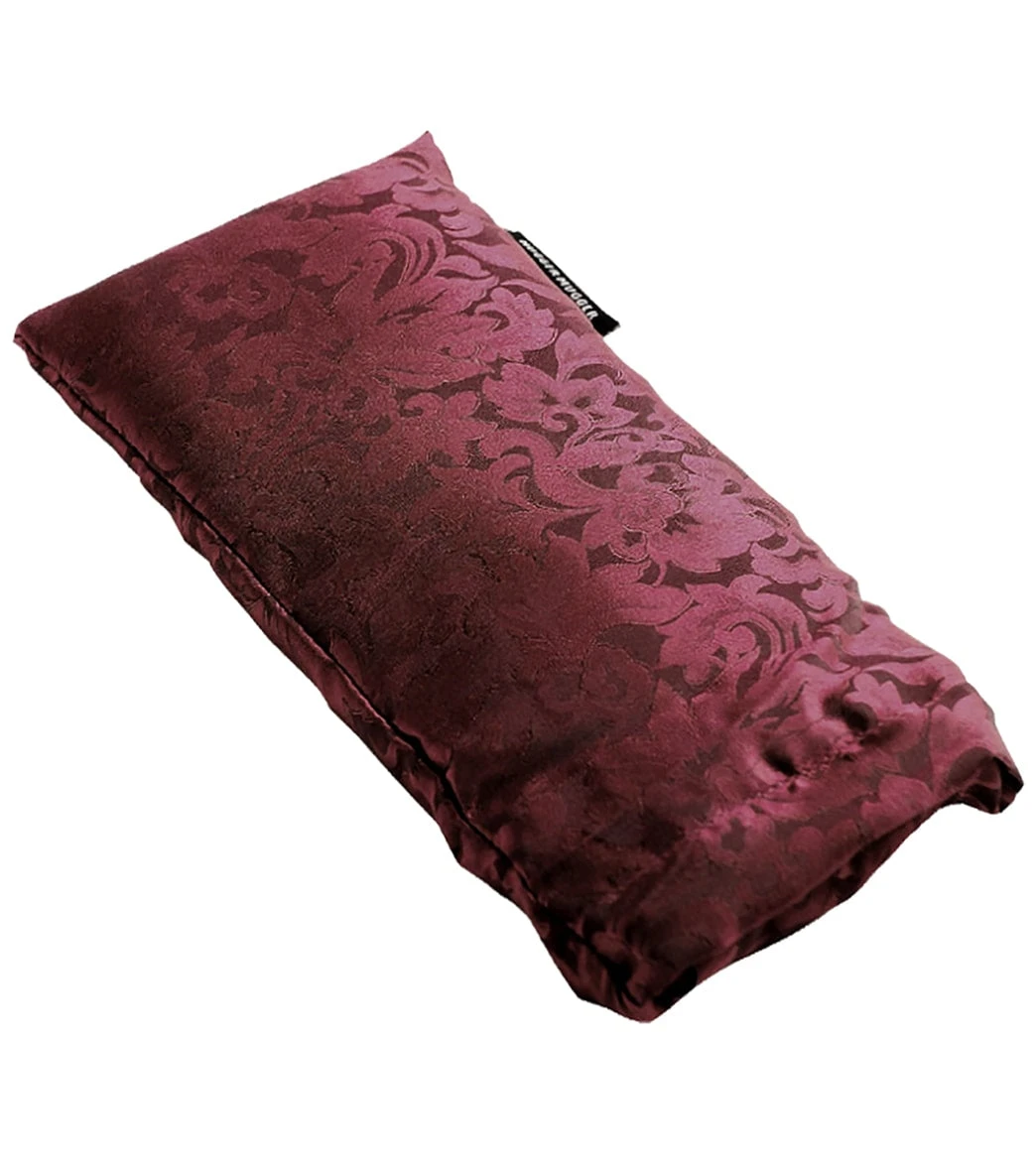 Hugger Mugger Silk Yoga Eye Pillow Merlot 1 Hugger Mugger Silk Yoga Eye Pillow Merlot