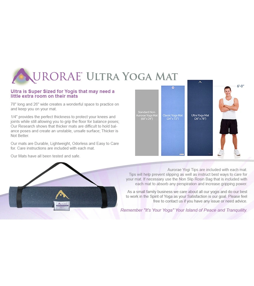 Aurorae Ultra Yoga Mat 78" Pine 2 Aurorae Ultra Yoga Mat 78" Pine - Image 2