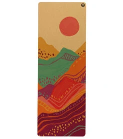 Yoloha Spirit Rising Aura Cork Yoga Mat