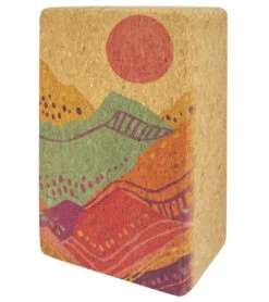 Yoloha Spirit Rising Cork Yoga Block -EVERYDAY YOGA Sales 6603541545003 spiritrising
