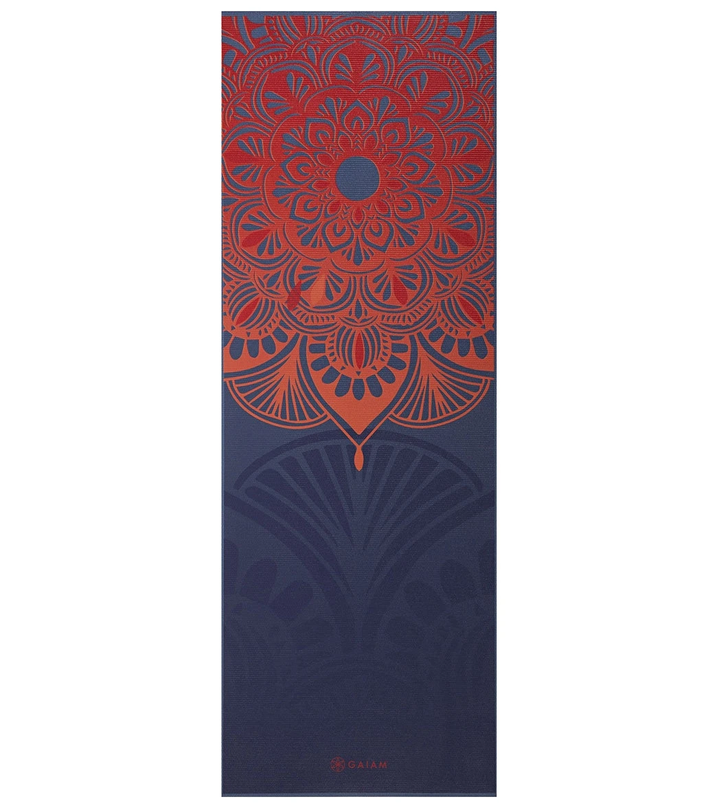 Gaiam 6mm Premium Reversible Yoga Mat Mandala Mantra 3 Gaiam 6mm Premium Reversible Yoga Mat Mandala Mantra - Image 3