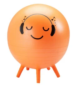 Gaiam Kids Funny Faces Stay-N-Play Ball XL -EVERYDAY YOGA Sales 6608071589931 tuneout 1
