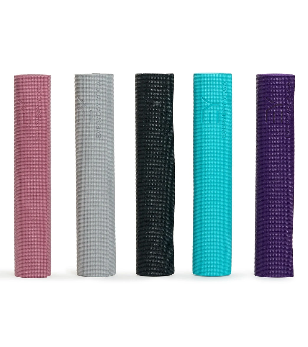 Everyday Yoga Mat 72 Inch 5mm Eucalyptus Grey 5 Everyday Yoga Mat 72 Inch 5mm Eucalyptus Grey - Image 5