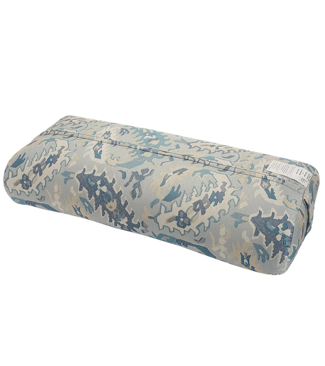 Hugger Mugger Standard Printed Yoga Bolster Crystal Garden 1 Hugger Mugger Standard Printed Yoga Bolster Crystal Garden