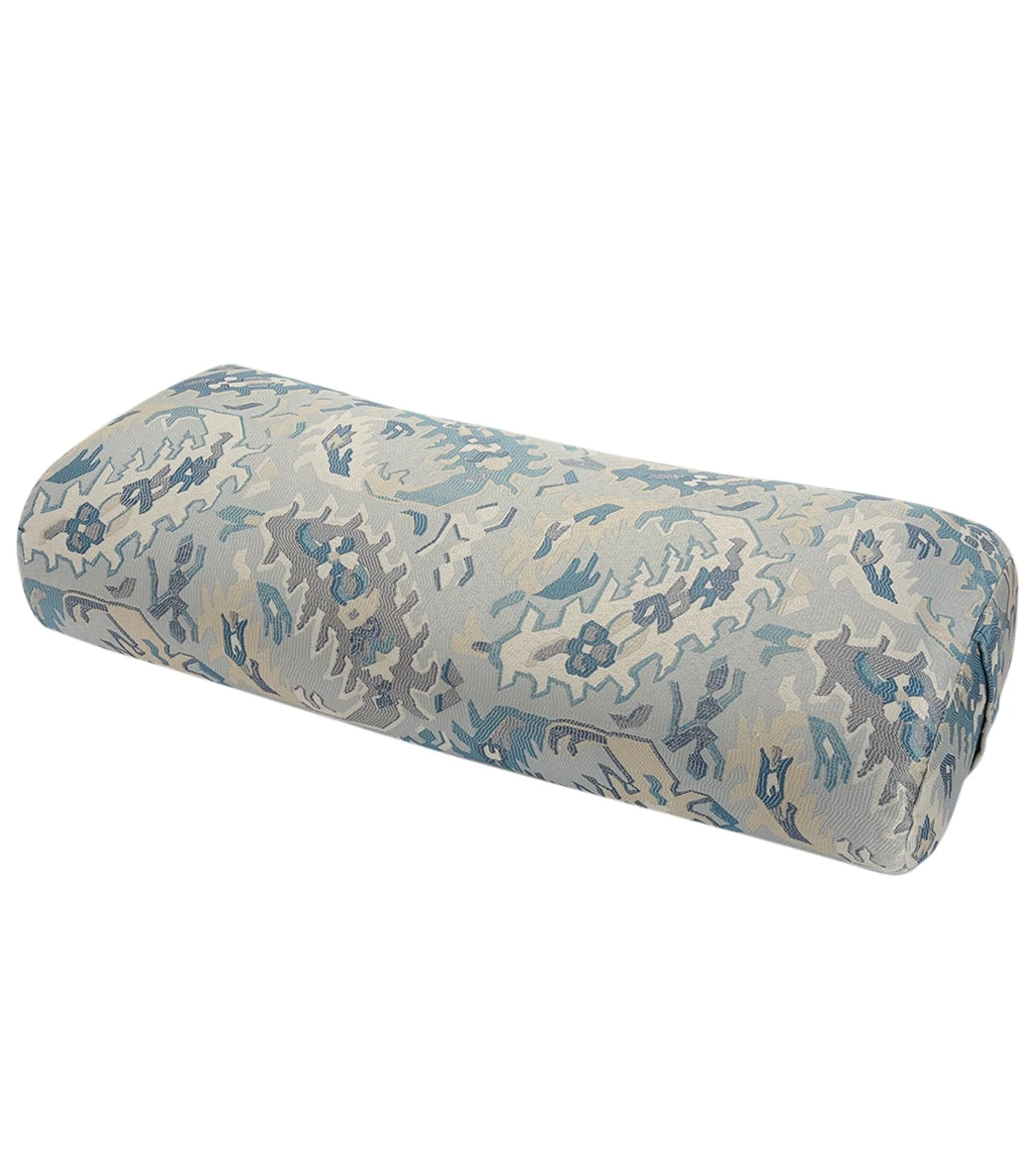 Hugger Mugger Standard Printed Yoga Bolster Crystal Garden 3 Hugger Mugger Standard Printed Yoga Bolster Crystal Garden - Image 3