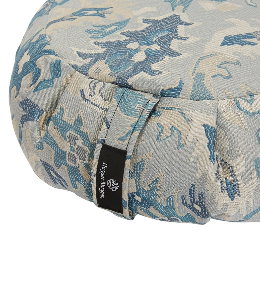 Hugger Mugger Zafu Printed Yoga Meditation Cushion Crystal Garden 2 Hugger Mugger Zafu Printed Yoga Meditation Cushion Crystal Garden - Image 2