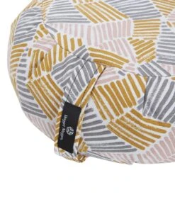 Hugger Mugger Zafu Printed Yoga Meditation Cushion Zen Garden -EVERYDAY YOGA Sales 6618080280619 zengarden 3a