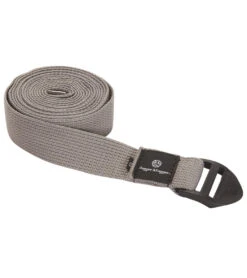 Hugger Mugger 10' Cotton Cinch Yoga Strap -EVERYDAY YOGA Sales 6618081624107 grey 1a