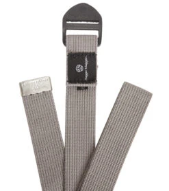 Hugger Mugger 10' Cotton Cinch Yoga Strap -EVERYDAY YOGA Sales 6618081624107 grey 2a
