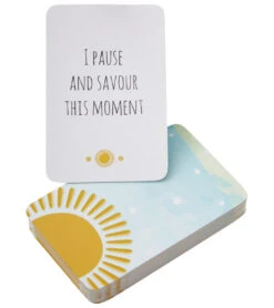 May You Know Joy May You Find Joy Mini Deck Blue -EVERYDAY YOGA Sales 6621247569963 blue