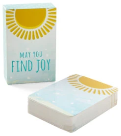 May You Know Joy May You Find Joy Mini Deck Blue -EVERYDAY YOGA Sales 6621247569963 blue 4a